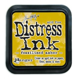 Distress Ink Fossilized Amber