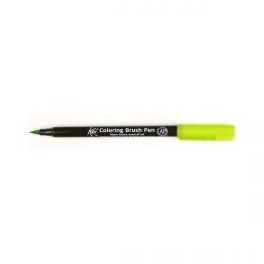 koi Coloring Brush Pen Amarillo Verdoso