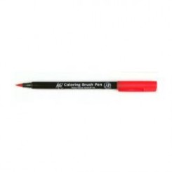 koi Coloring Brush Pen Vermellon