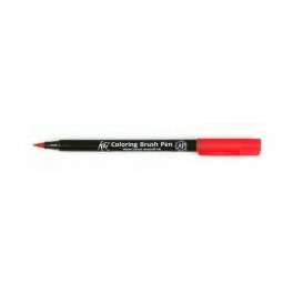 koi Coloring Brush Pen Vermellon