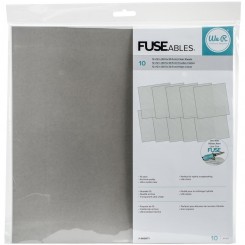 Fuse hojas transparentes 12"x12"-We R Memory Keepers
