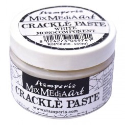 Crackle Paste White - Stamperia
