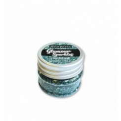 Glamour Sparkles Powder Turquoise - Stamperia