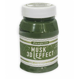 3D Musk Effect Verde Oscuro - Stamperia