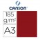 Cartulina Granate 185 Grs A3 - Canson Iris