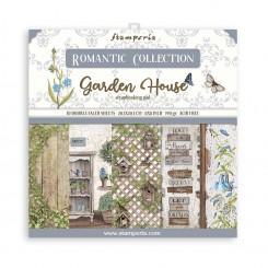Colección Garden House 8x8-Stamperia