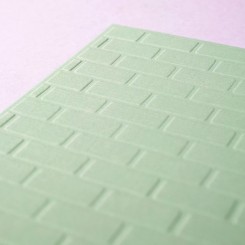 Carpeta de embossing brick