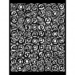 Thick Stencil Bauhaus Pattern-Stamperia