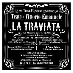 Stencil Desire La Traviata-Stamperia