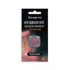 Pigmentos Stardust Metallic Nebula Rose -Stamperia