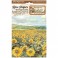 Papel Arroz Stamperia A6 Sunflower Art PACK Backgrounds-Stamperia