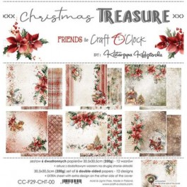 Colección Christmas Treasure 30x30 Craft o'clock