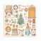 Colección All Around Christmas 8X8-Stamperia